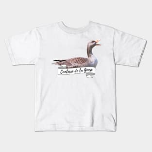 Royal Geese Comtesse De La Goose Funny Goose Lover Gift Kids T-Shirt